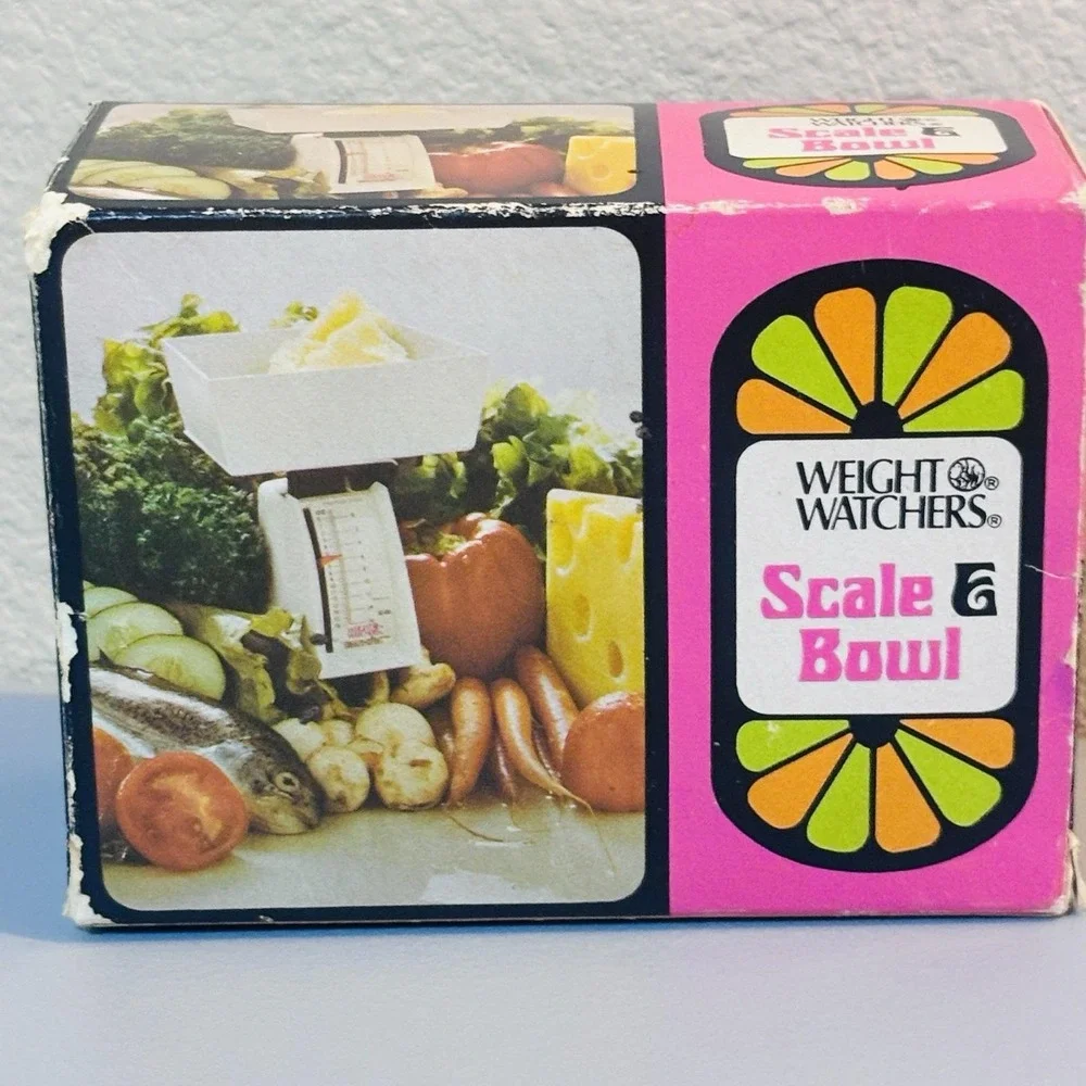 Weight Watchers 1973 Scale And Bowl‎ New In Box Works Great